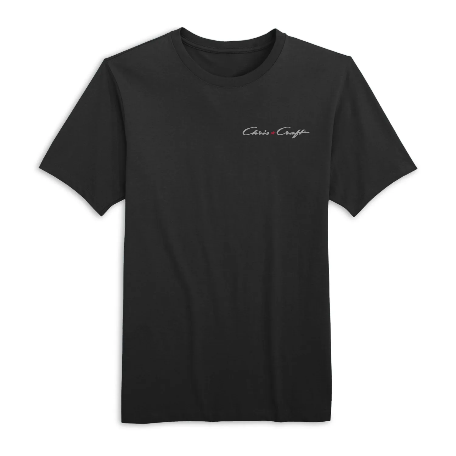 Chris-Craft Algonac T-shirt sort – herre bomuld