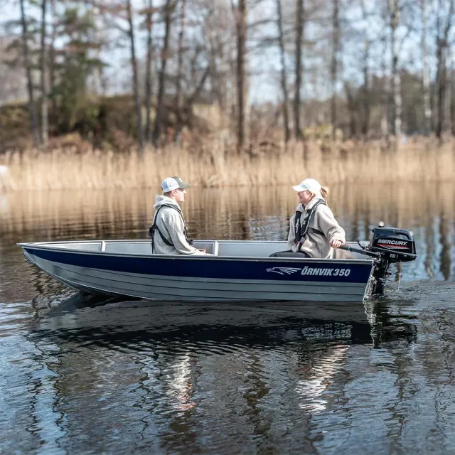 Ørnvik 350 jolle – let plastbåd
