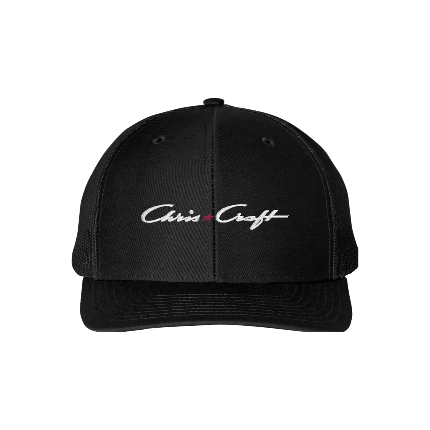 Chris Craft Snapback Trucker kasket hvid mesh