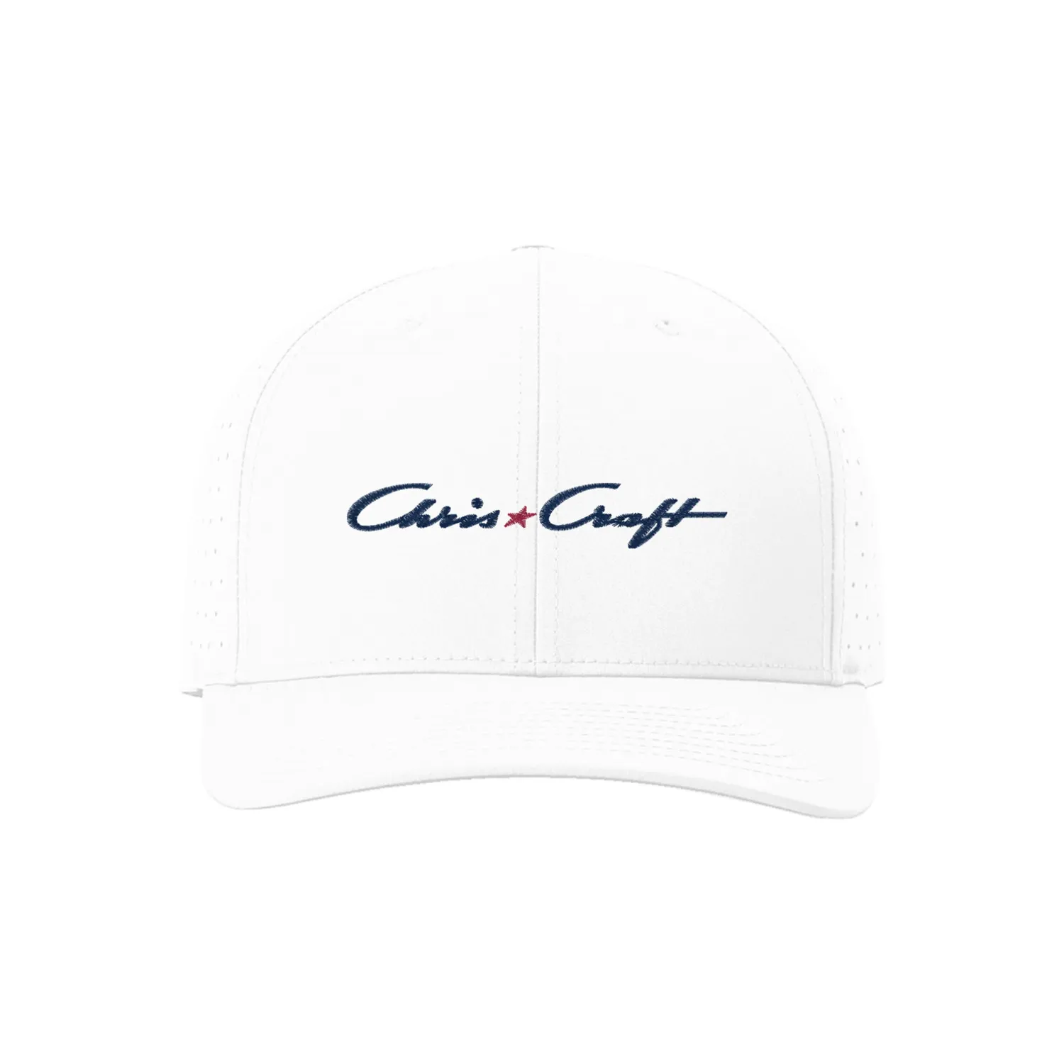 Chris Craft Sport perforeret snapback-kasket grå