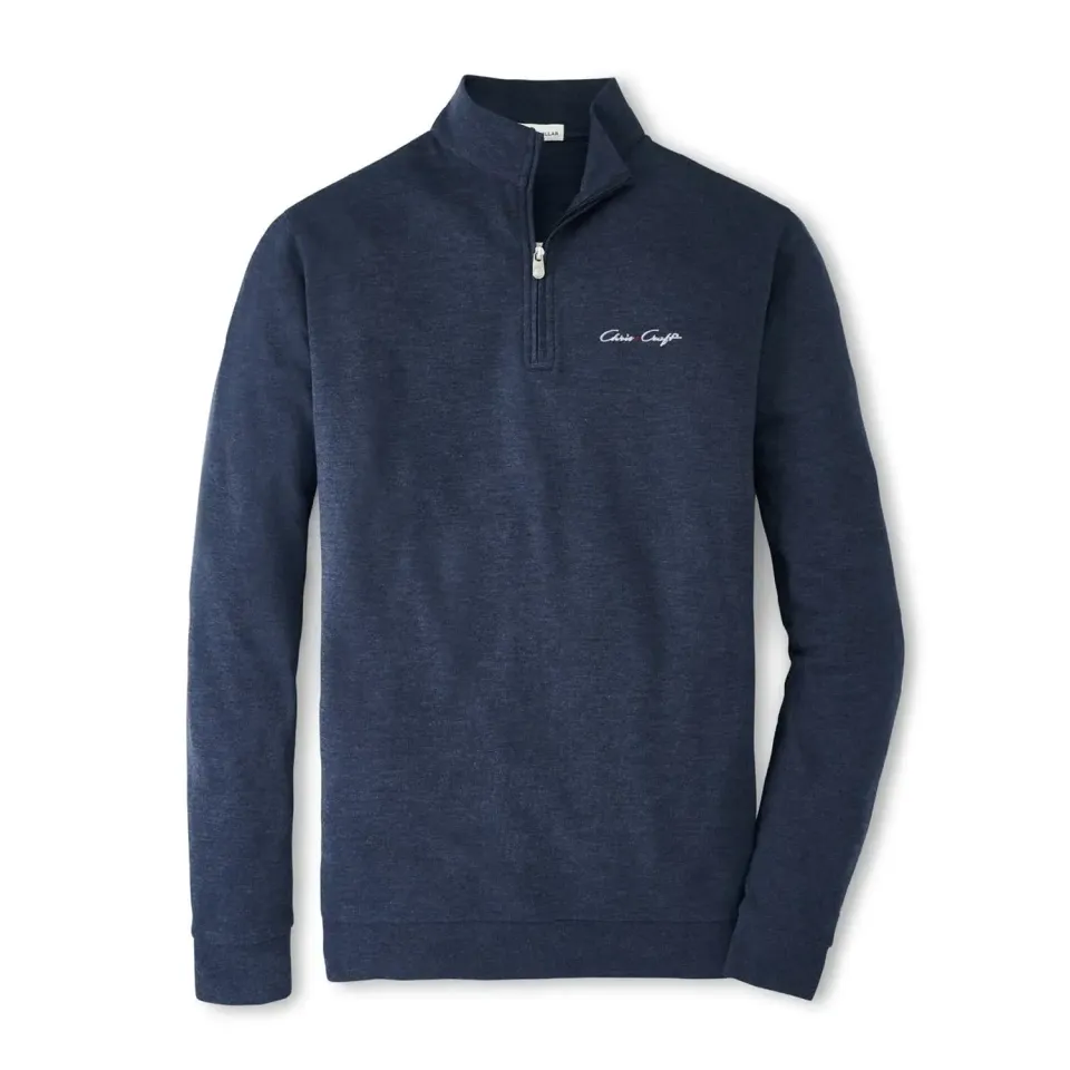 Chris Craft Crown Comfort quarter-zip navy herre