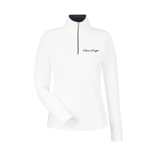 Chris Craft Wells Tech quarter-zip trøje grå UPF 50+