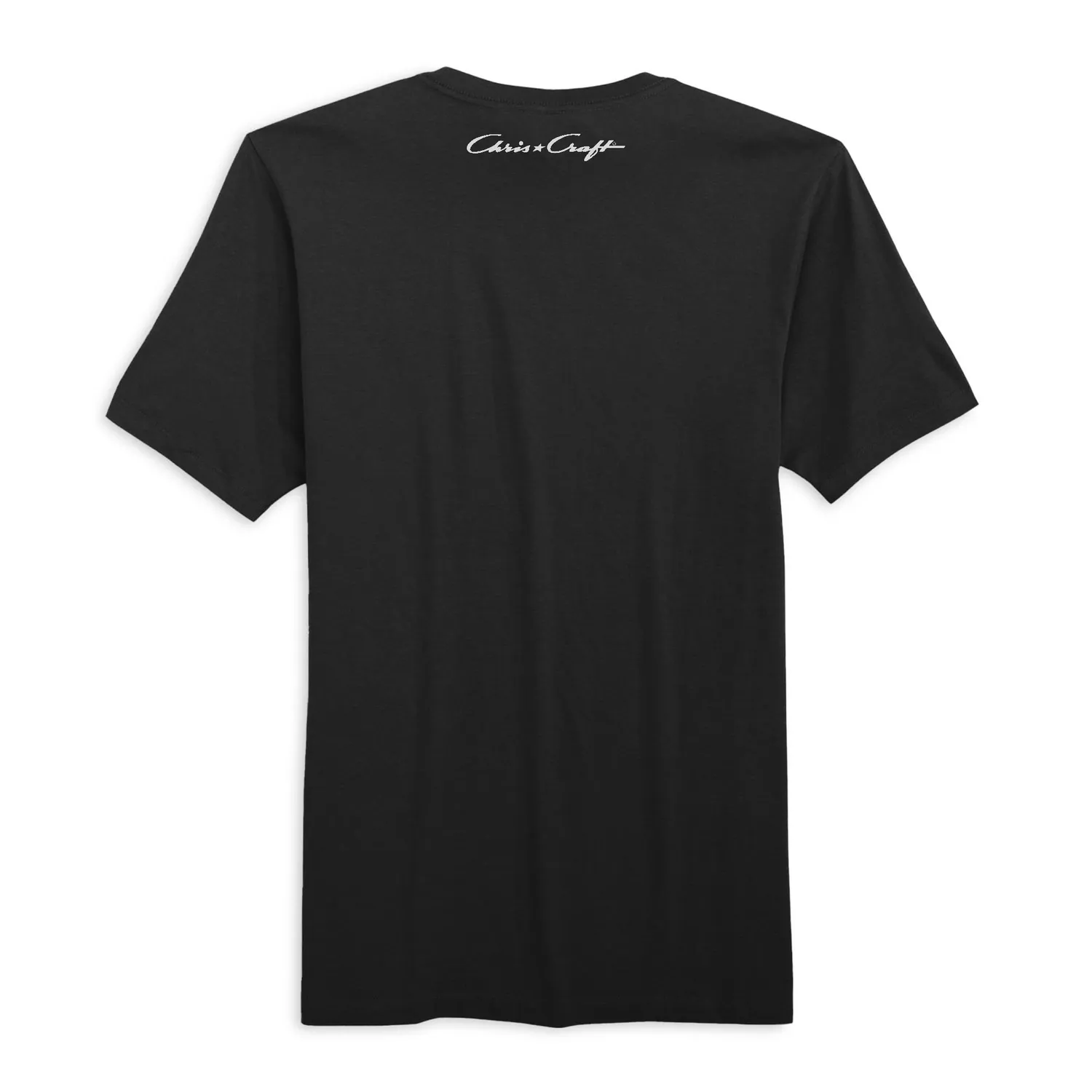 Chris Craft Flagship T-shirt sort 100% bomuld