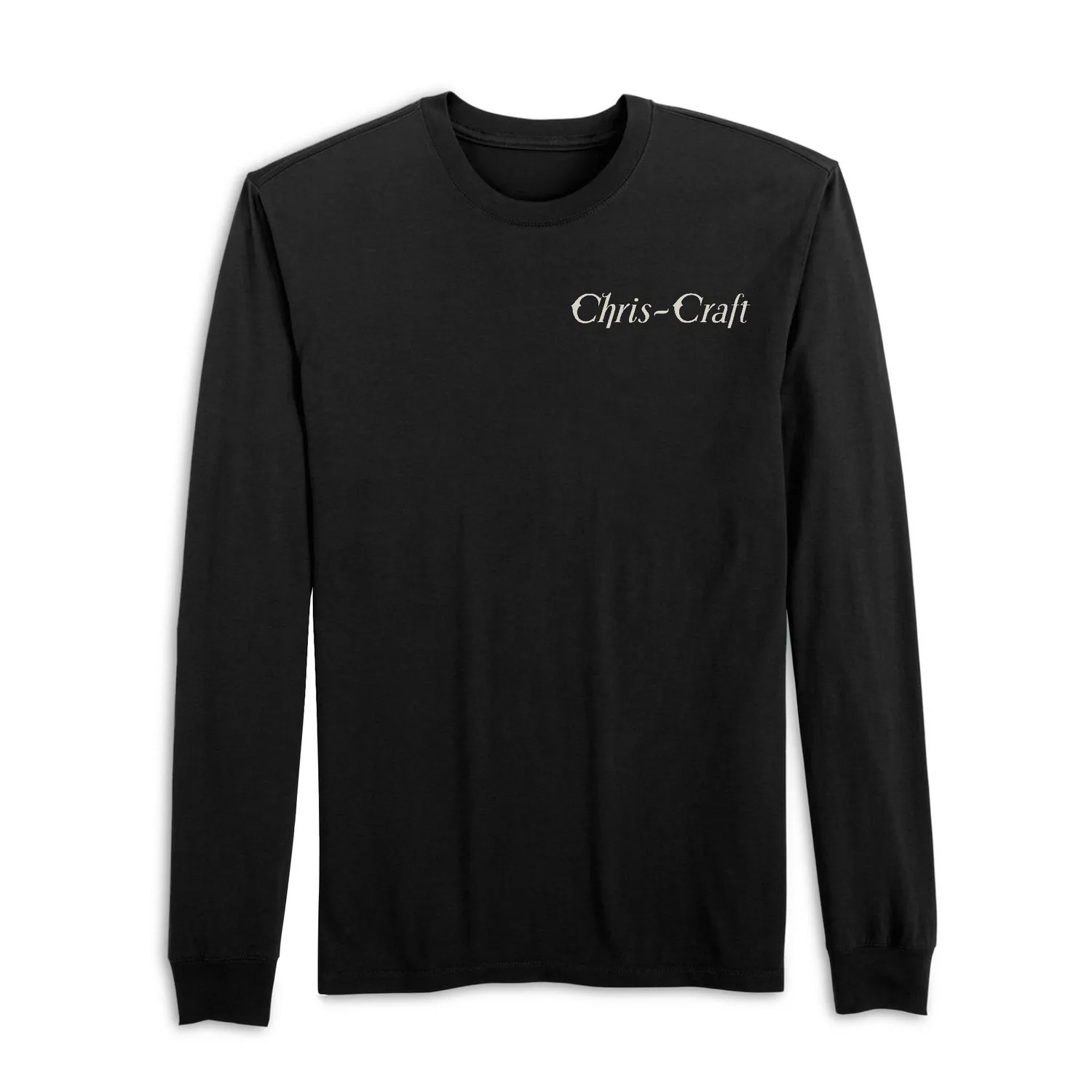 Chris Craft America's Boatbuilder langærmet t-shirt navy bomuld