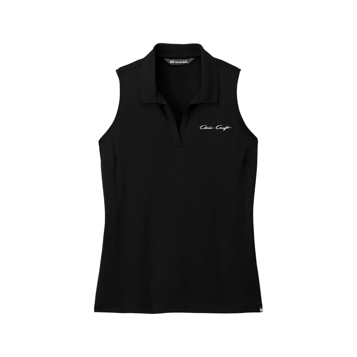 Chris Craft Coto Performance polo ærmeløs lyseblå dame