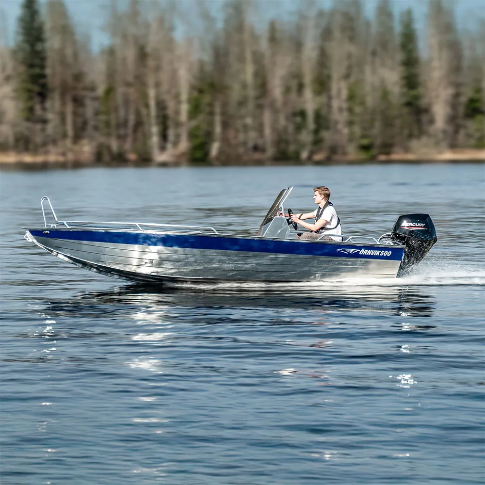 Ørnvik 500R båd – robust plastbåd