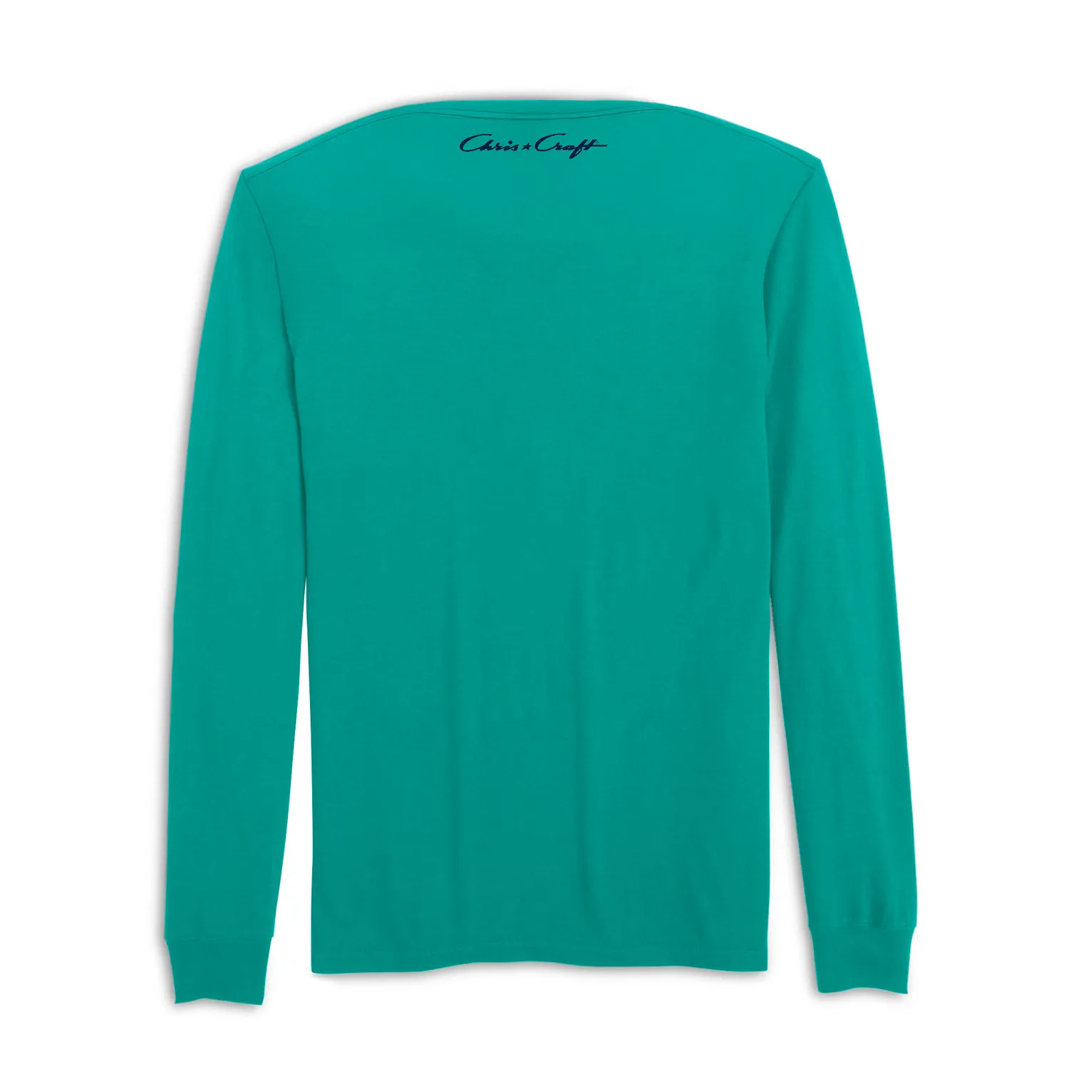 Chris Craft Flagship herre langærmet t-shirt bomuld