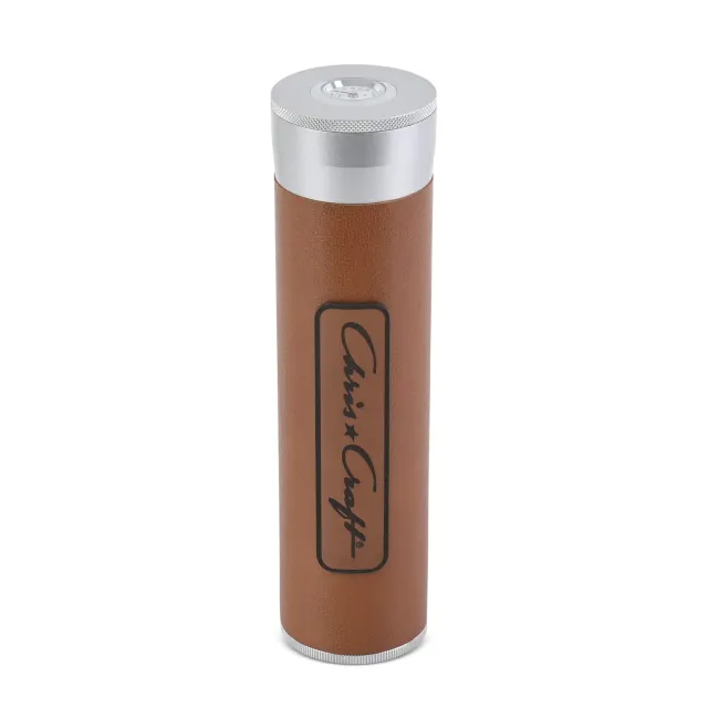 Chris Craft humidor cigarrør læder 3-5 cigarer
