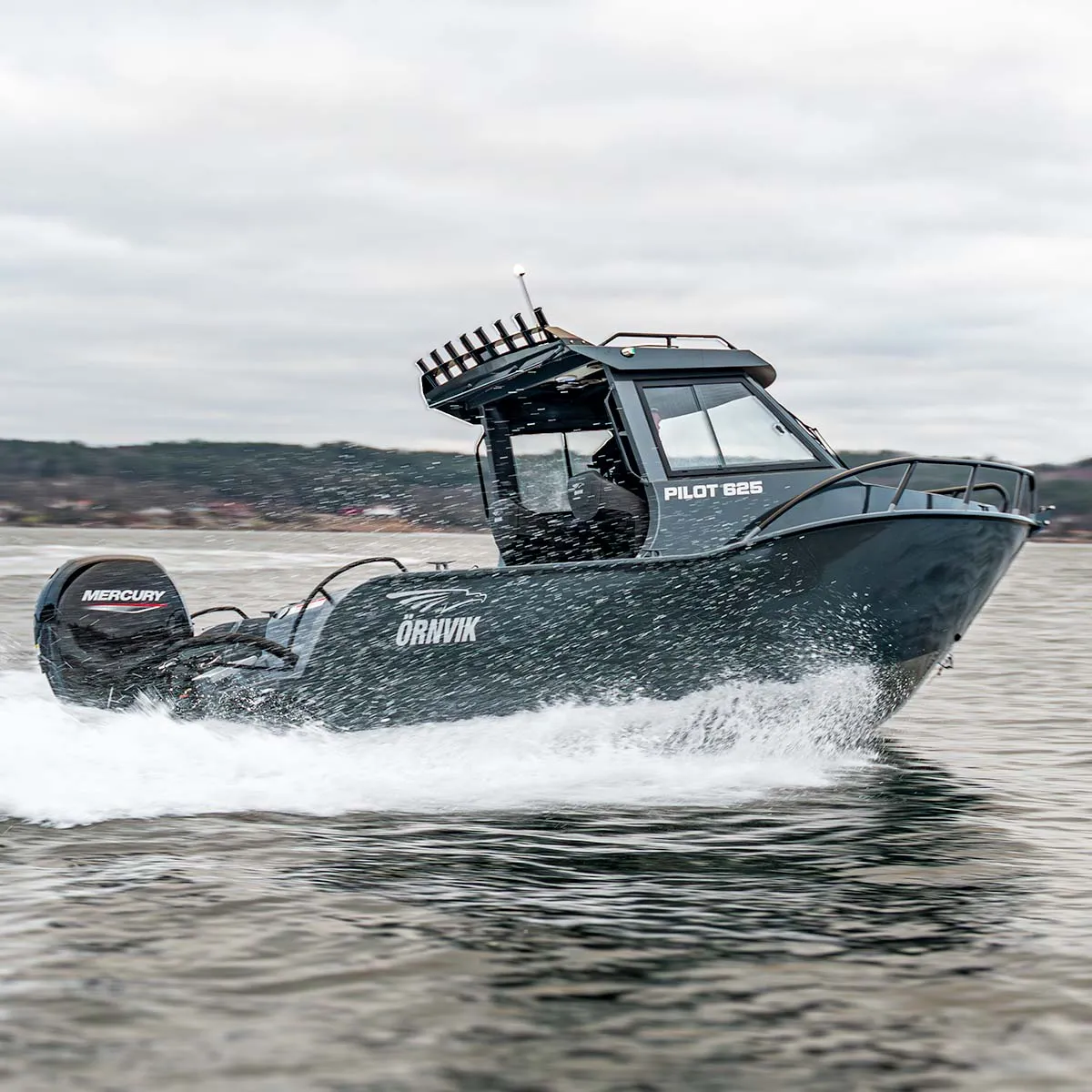 Ørnvik Pilot 625 styrepultbåd fisketur