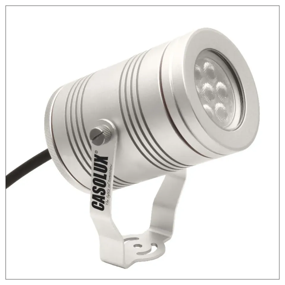 Casolux Langeland spotlight aluminium til båd