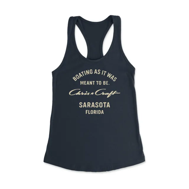 Chris Craft Meant to Be racerback tanktop til damer bomuld