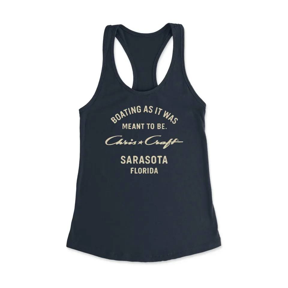 Chris Craft Meant to Be racerback tanktop til damer bomuld
