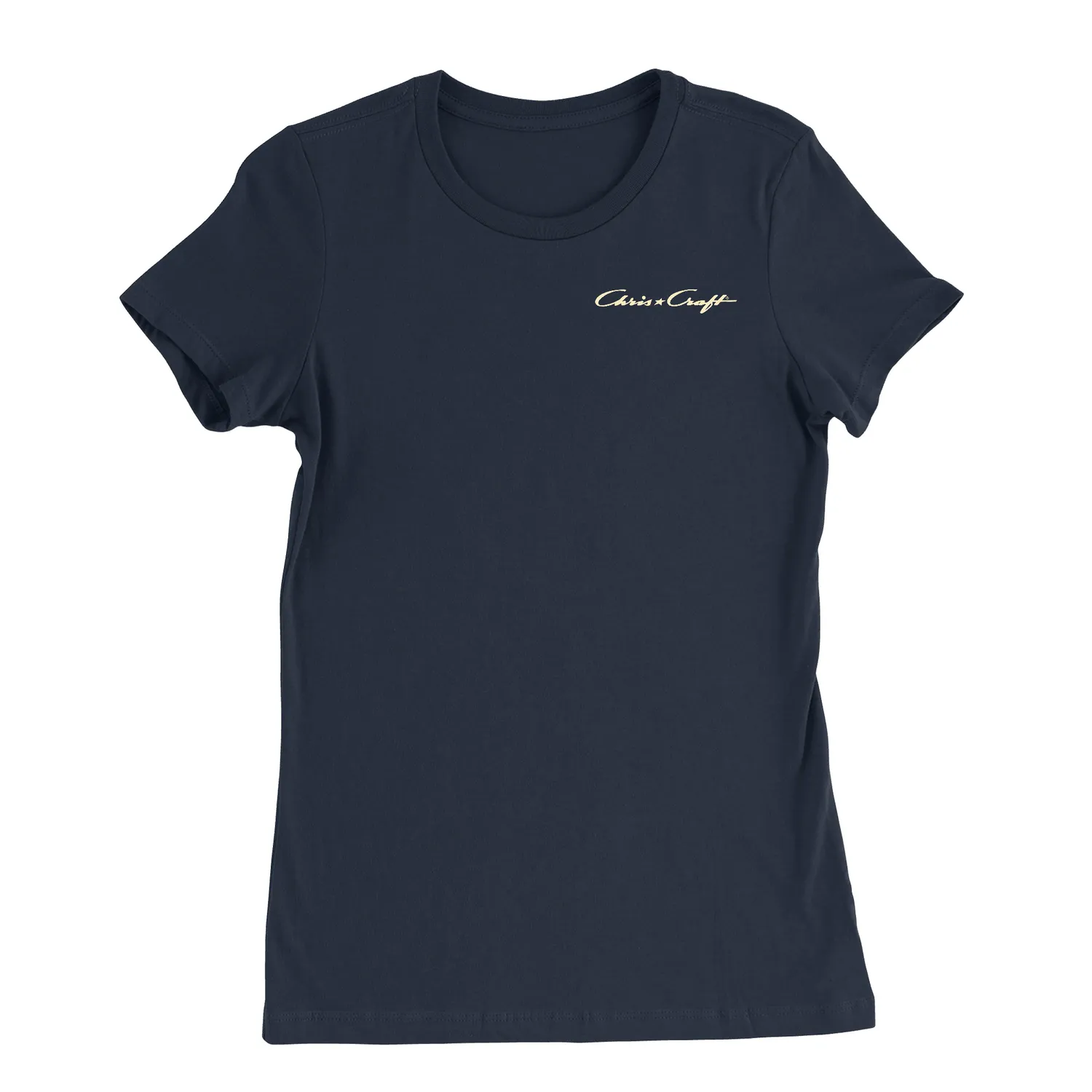 Chris Craft The Sarasota damet-shirt navy bomuld