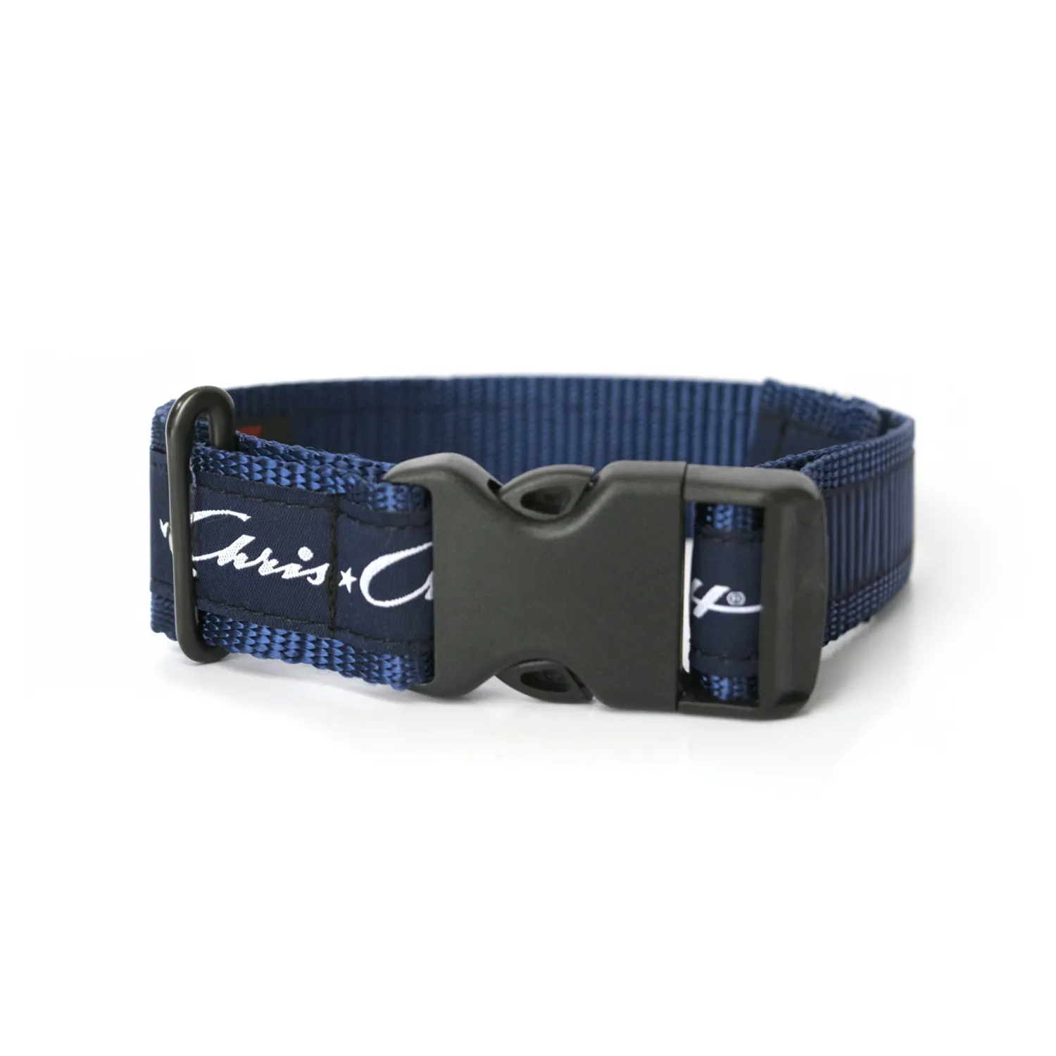 Chris Craft hundehalsbånd navy justerbar Large