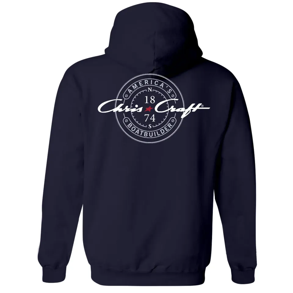 Chris Craft Acclaim herre hoodie sort