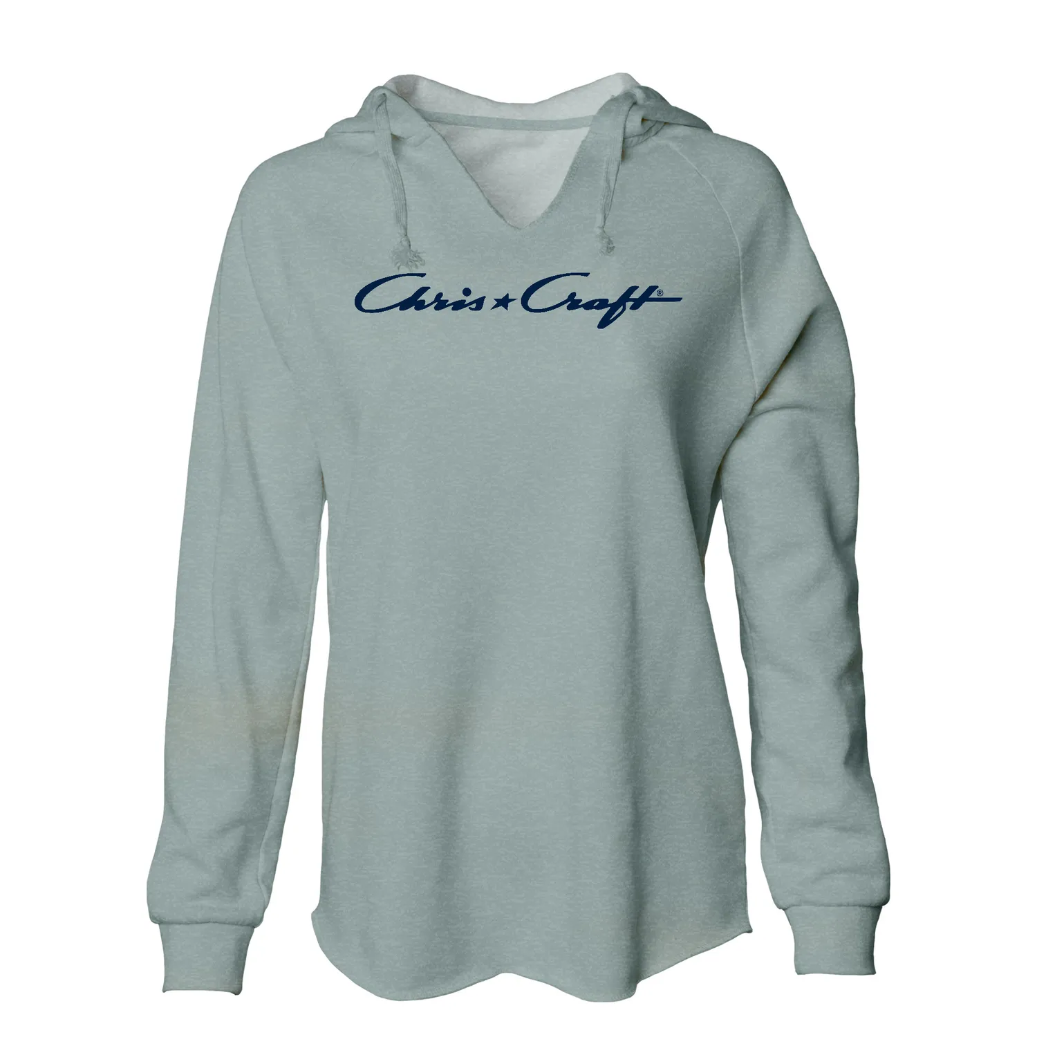 Chris Craft Flagship dame hættetrøje dusty rose fleece