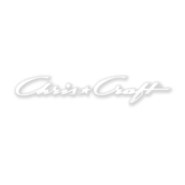 Chris Craft logo transfer klistermærke 12 x 2 tommer