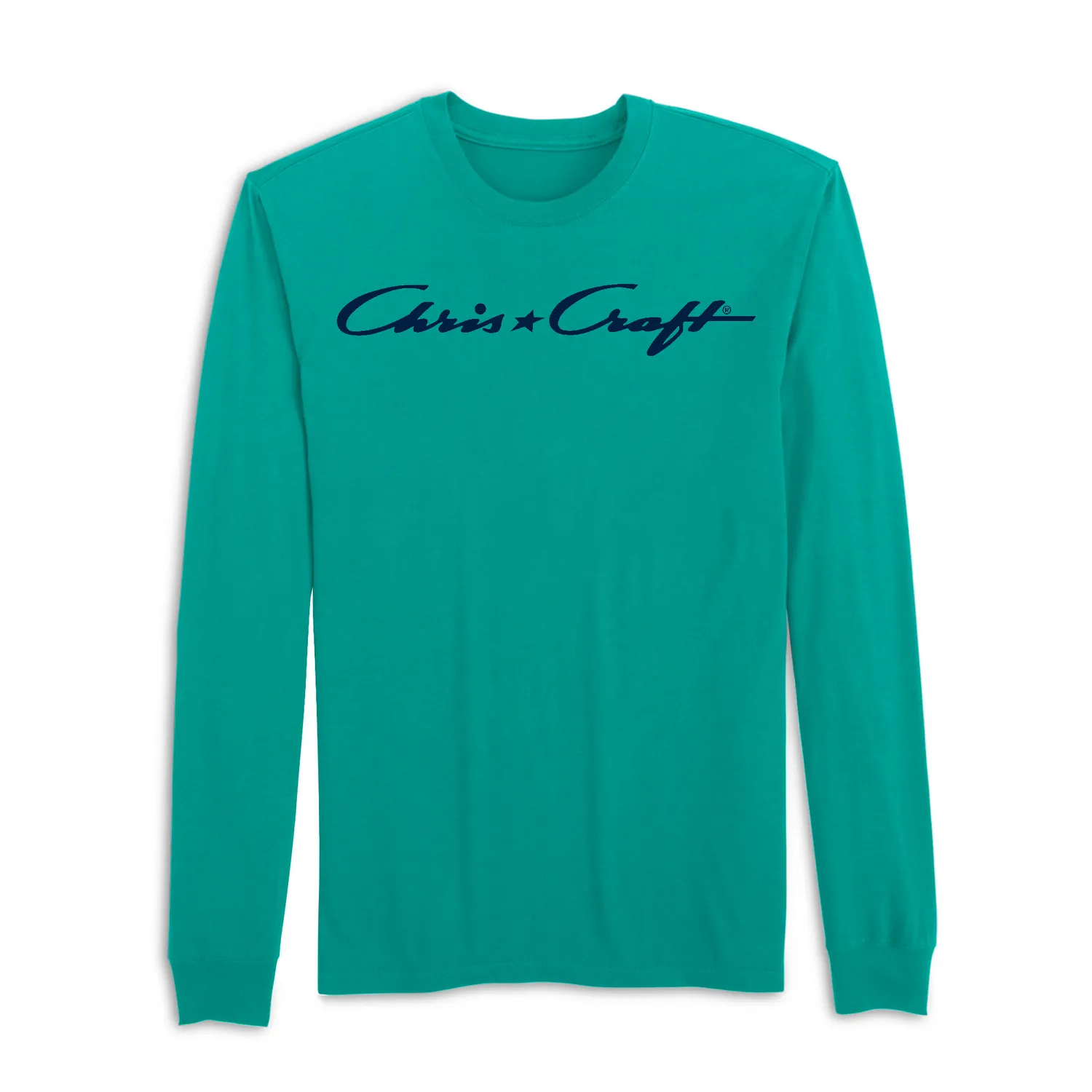 Chris Craft Flagship herre langærmet t-shirt bomuld