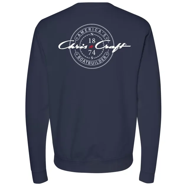 Chris Craft Acclaim sweatshirt sort bomuldsblanding