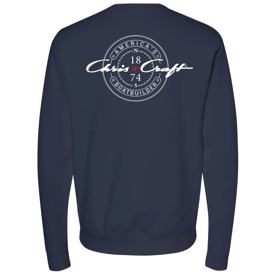 Chris Craft Acclaim sweatshirt sort bomuldsblanding