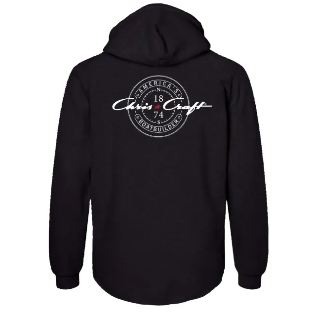 Chris Craft Acclaim hoodie til damer sort bomuld