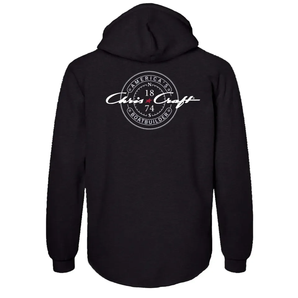 Chris Craft Acclaim hoodie til damer sort bomuld