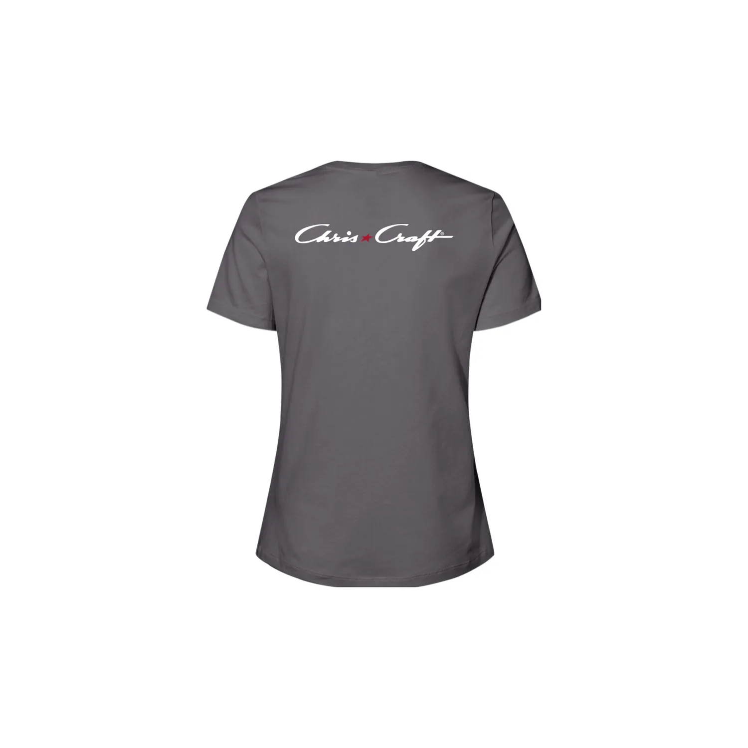 Chris Craft Dave Bofill T-shirt dame navy bomuld
