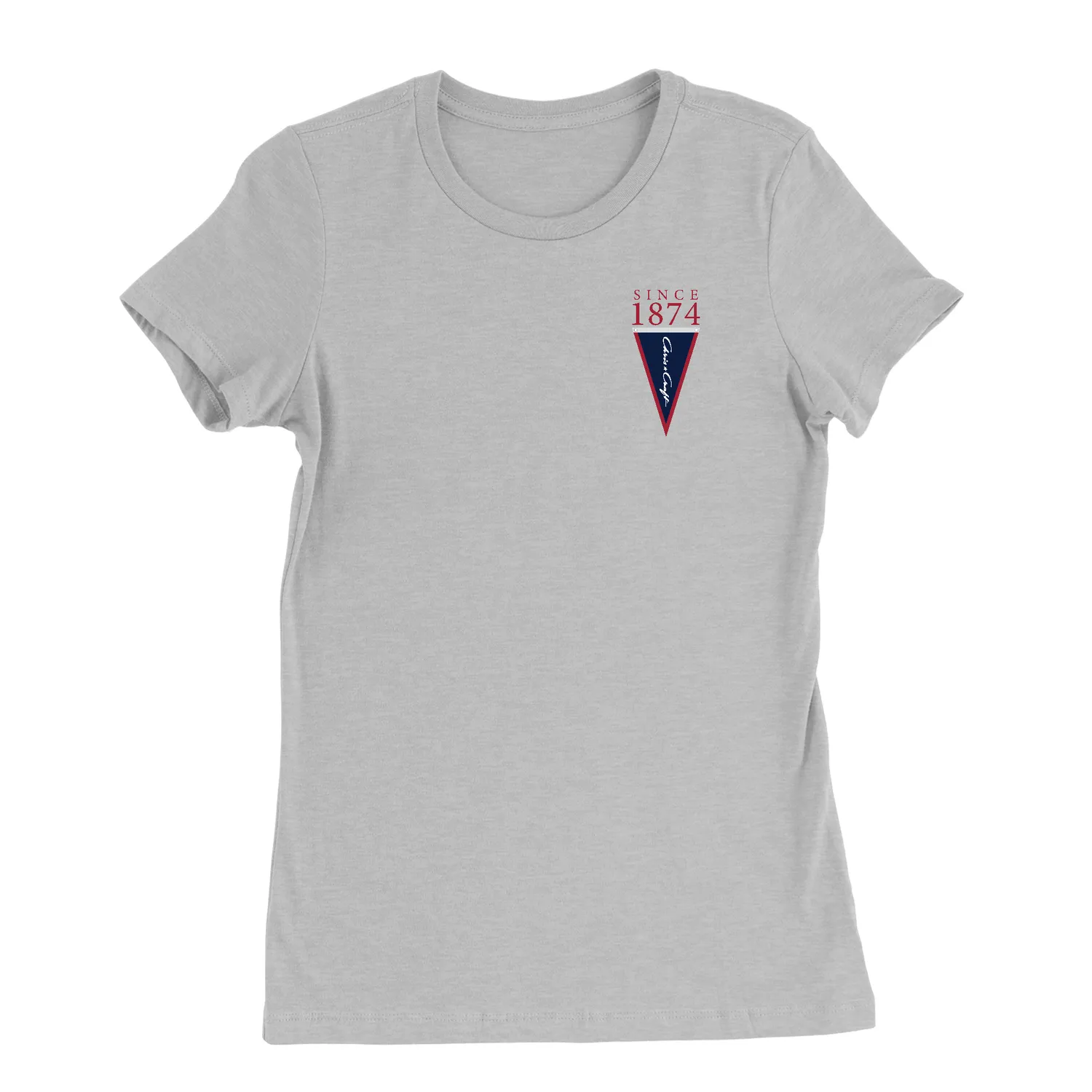 Chris Craft Eminent damet-shirt hvid bomuld