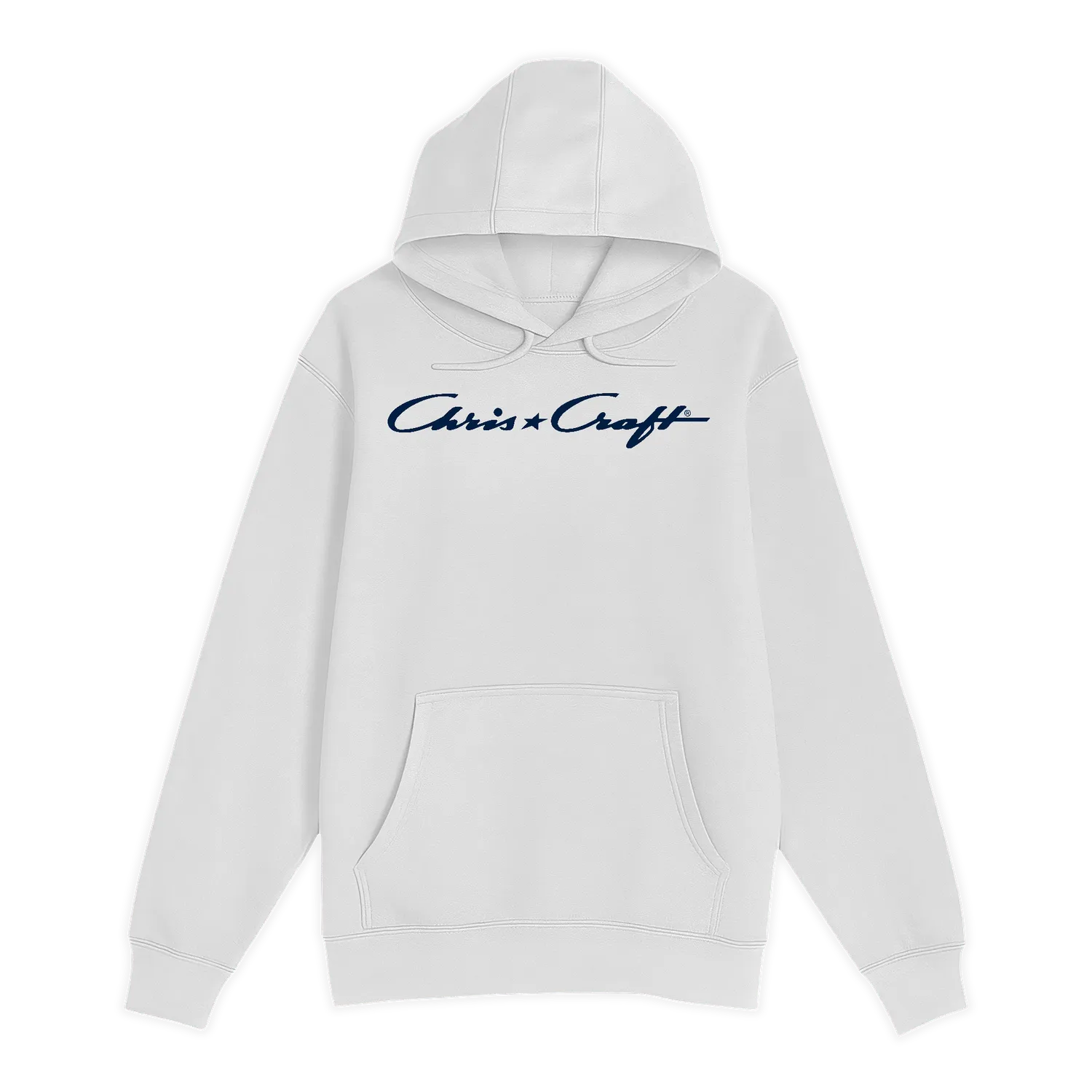 Chris Craft Flagship herrehættetrøje sort fleece
