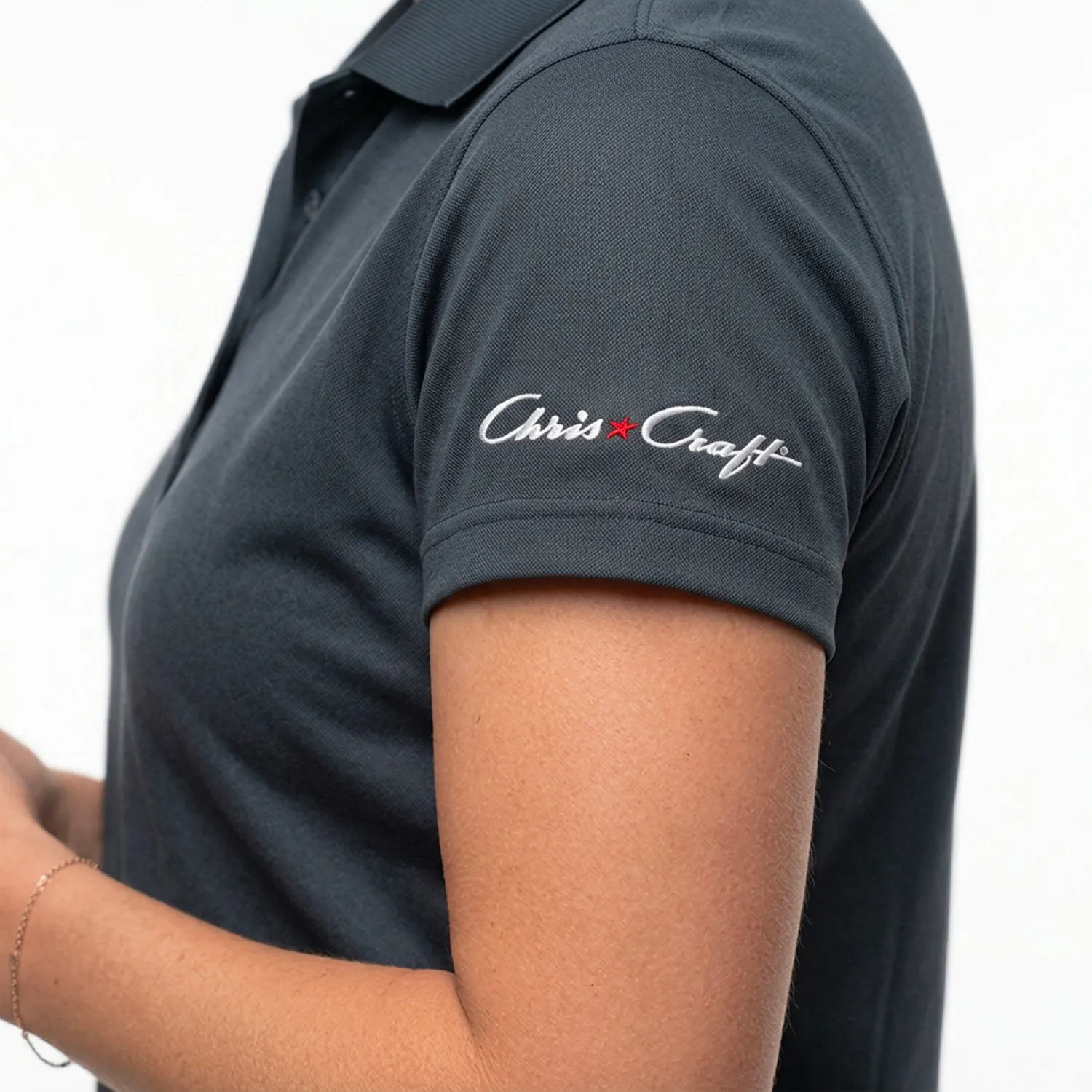 Chris Craft Mercer+Mettle polo Dame Navy stretch