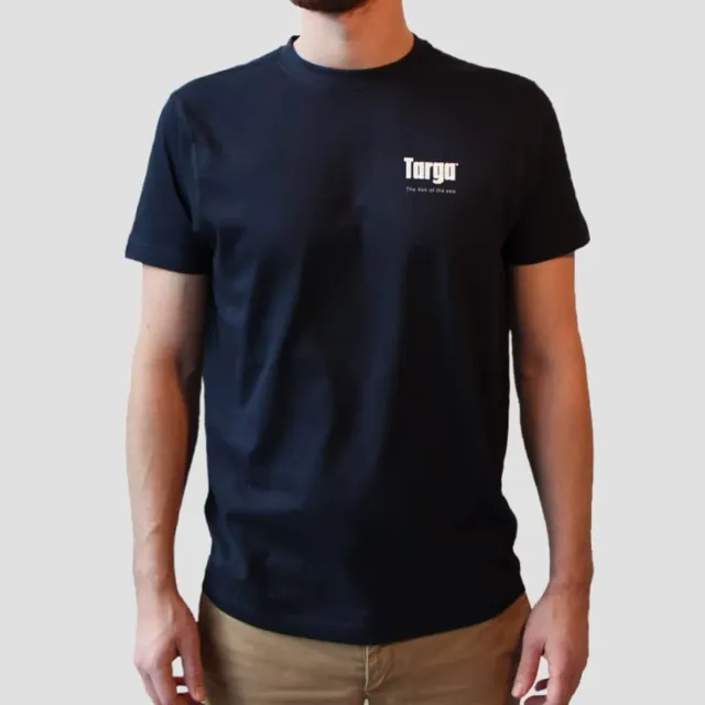 Targa T-shirt bomuld klassisk navy blue