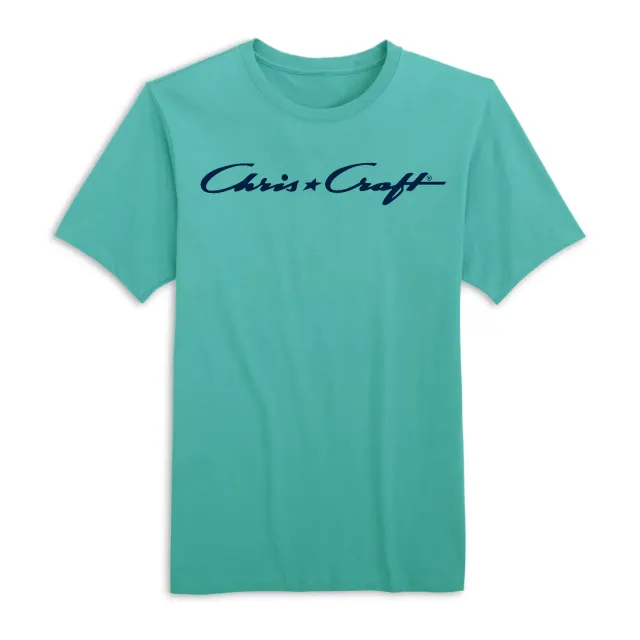 Chris Craft Flagship T-shirt sort 100% bomuld
