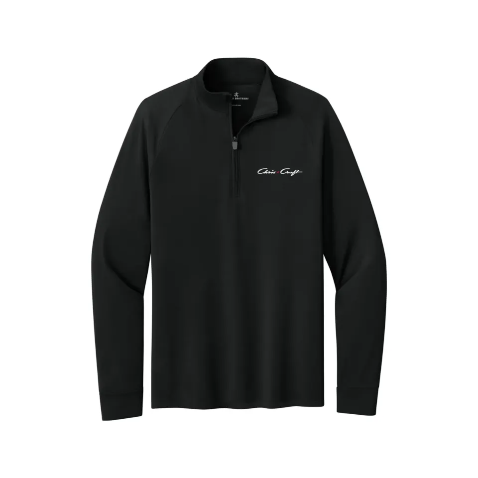 Chris Craft Luxe Performance 1/4-zip trøje navy