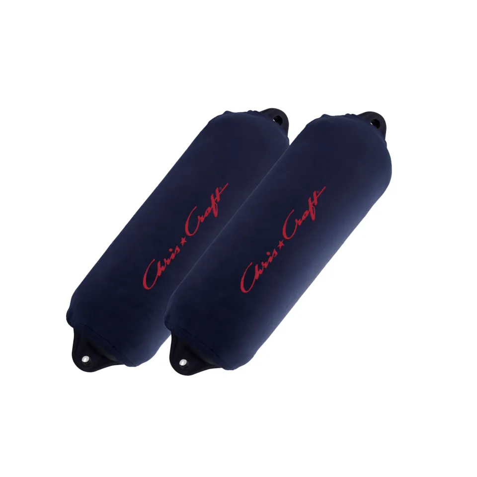 Chris Craft fenderovertræk navy fleece 2-pak