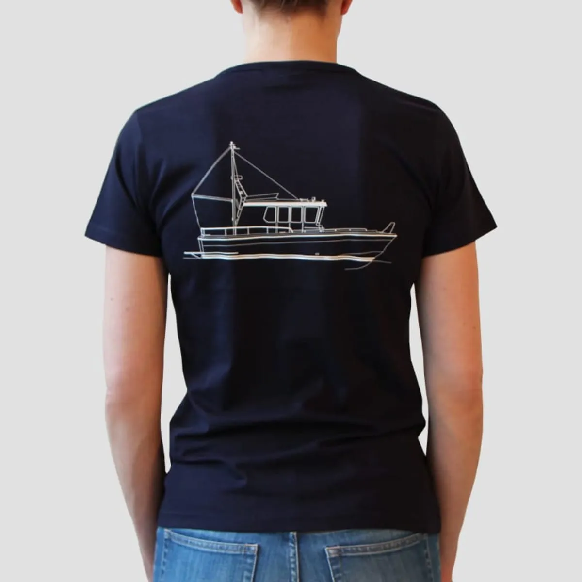 Targa T-shirt dame hvid XS/34 bomuld