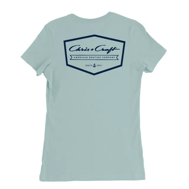 Chris Craft Roamer t-shirt til damer bomuld