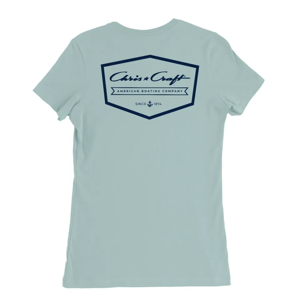 Chris Craft Roamer t-shirt til damer bomuld