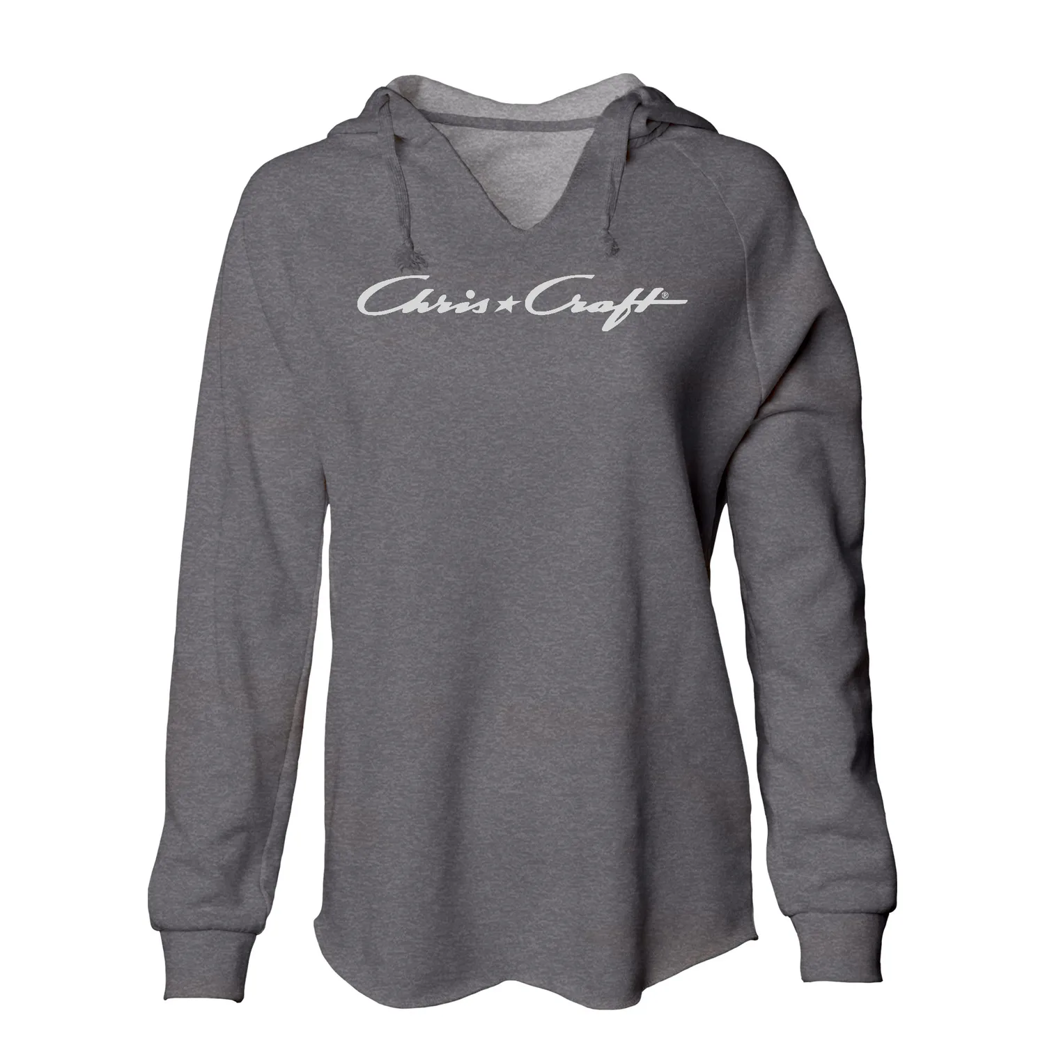 Chris Craft Flagship dame hættetrøje dusty rose fleece
