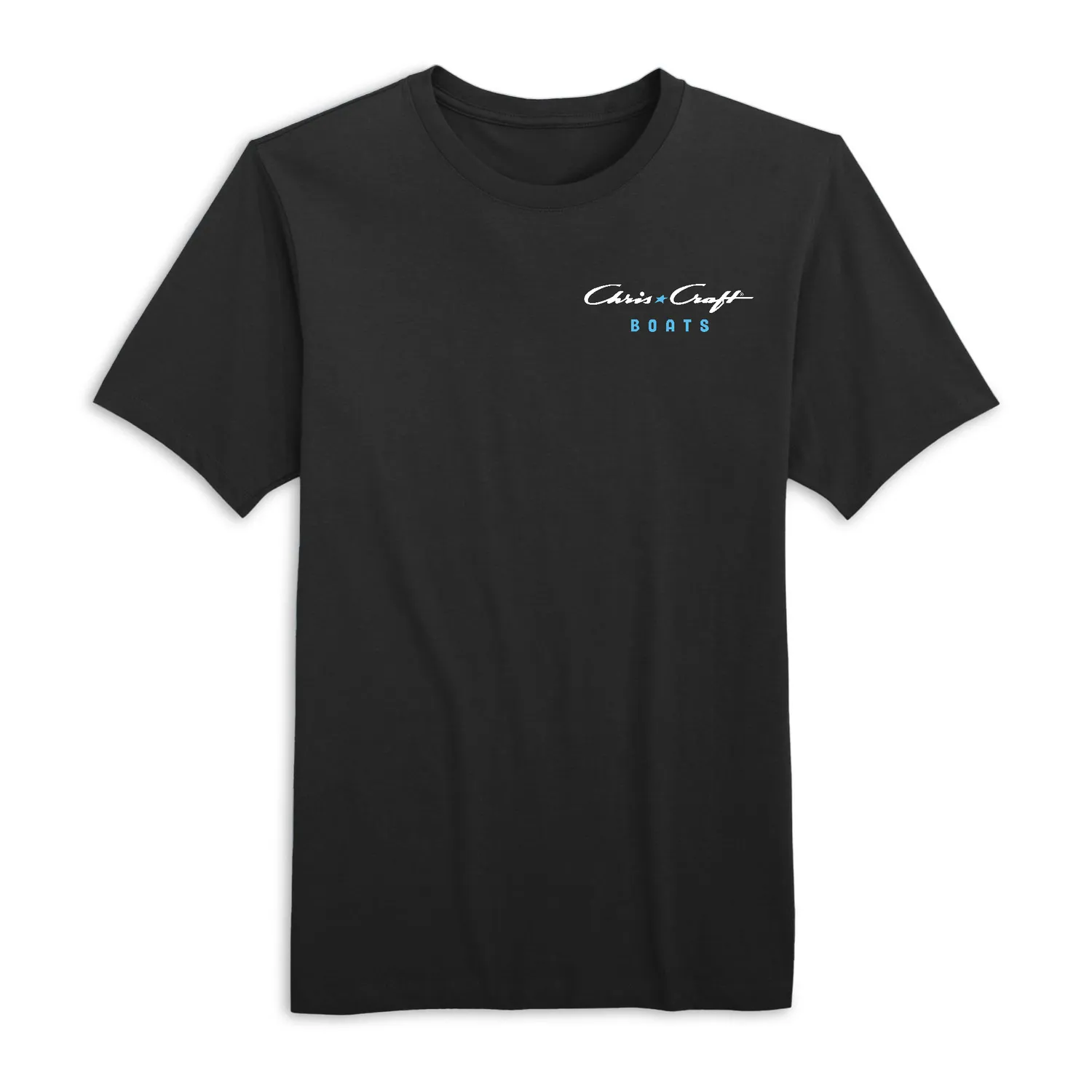 Chris Craft Star t-shirt herre sort bomuld