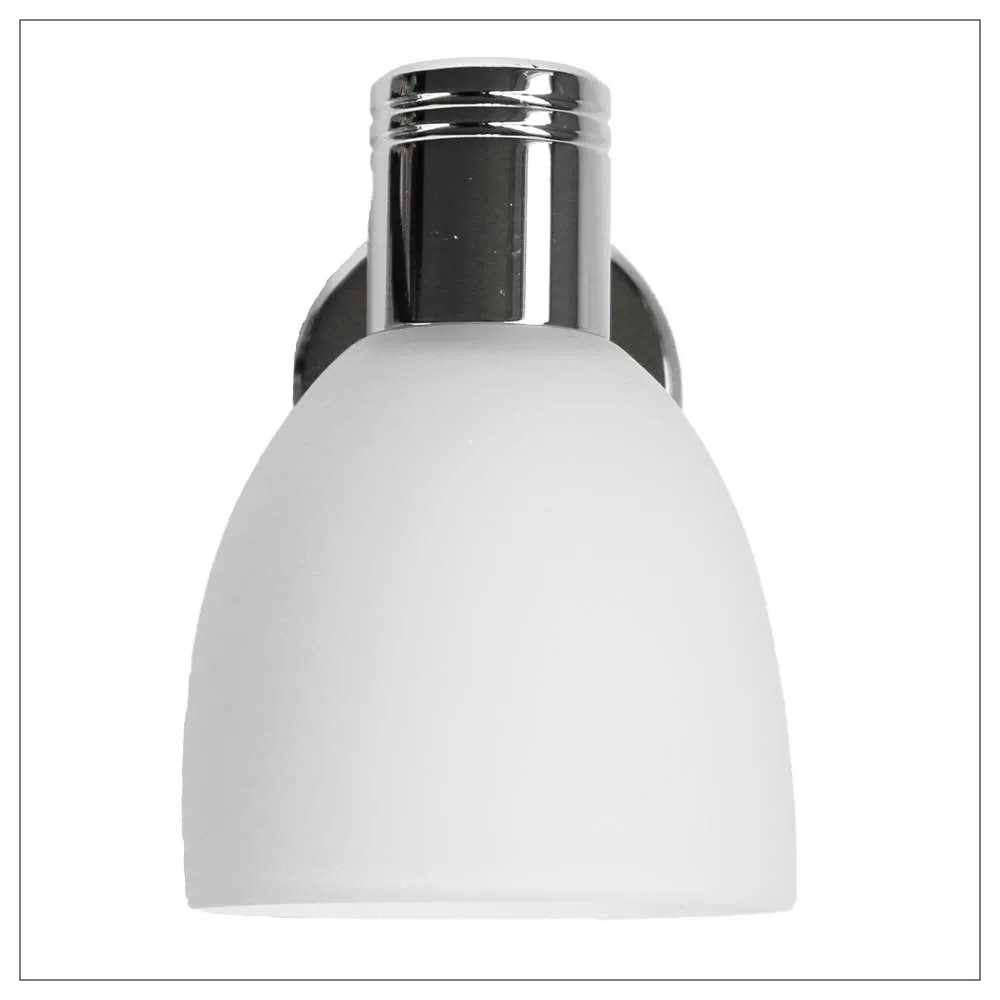 Casolux Martha Glass væglampe USB Touch Dim