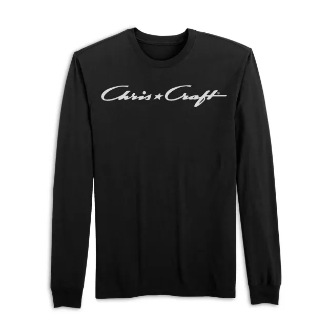 Chris Craft Flagship herre langærmet t-shirt bomuld