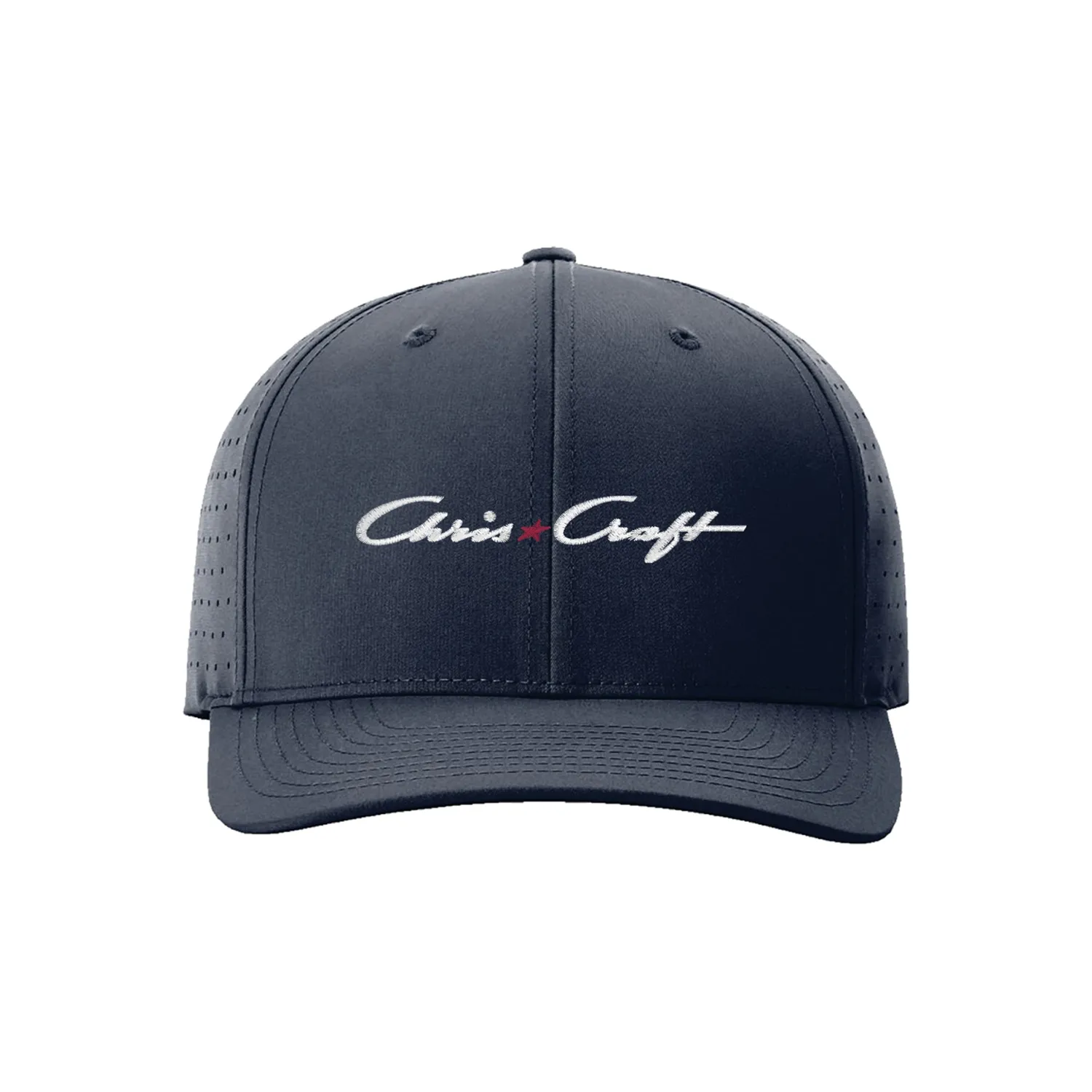 Chris Craft Sport perforeret snapback-kasket grå