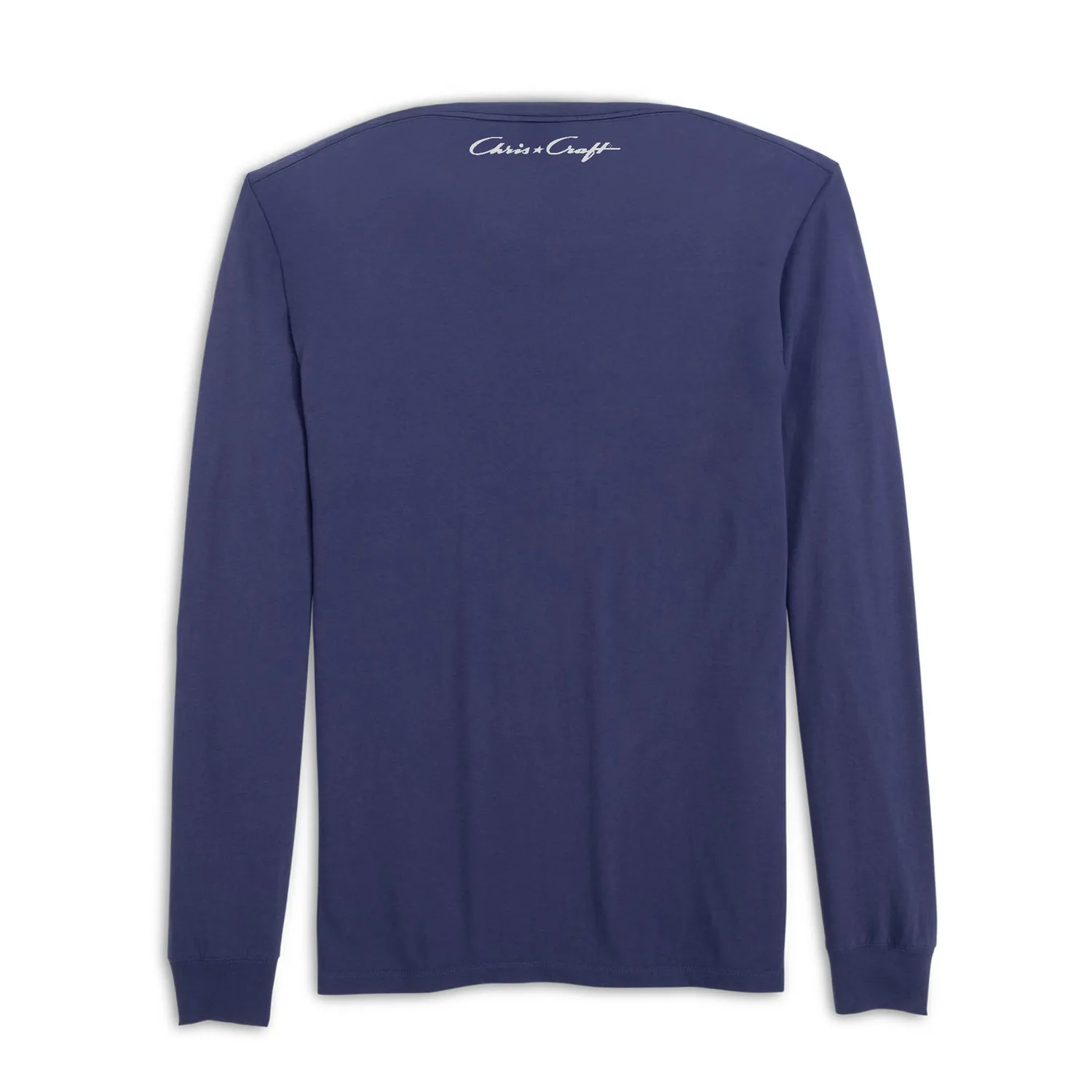 Chris Craft Flagship herre langærmet t-shirt bomuld