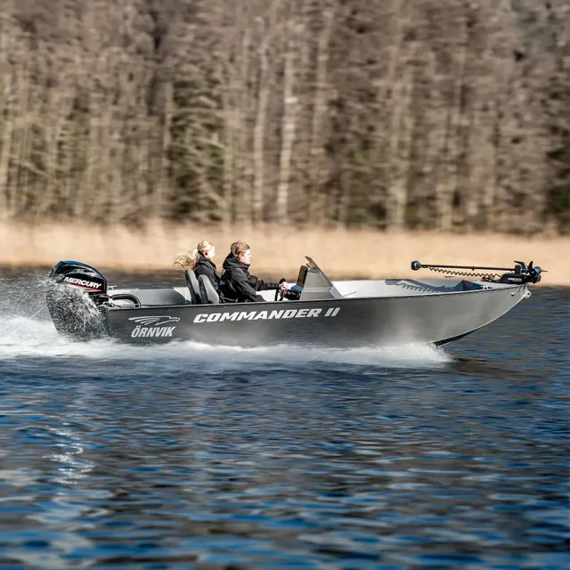 Ørnvik Commander II båd – stabil plastbåd