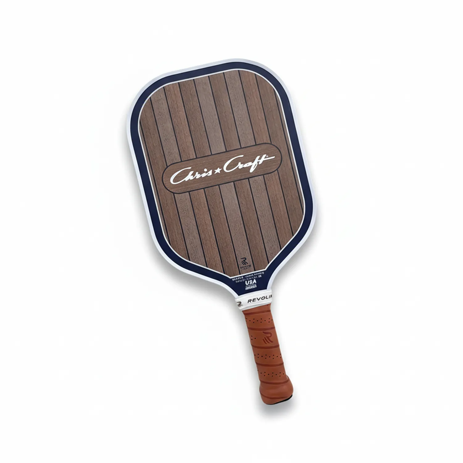 Chris Craft Pickleball bat basalt flax navy star