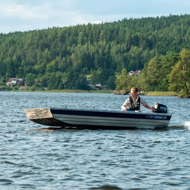 Ørnvik 390 Wide jolle bred stabil