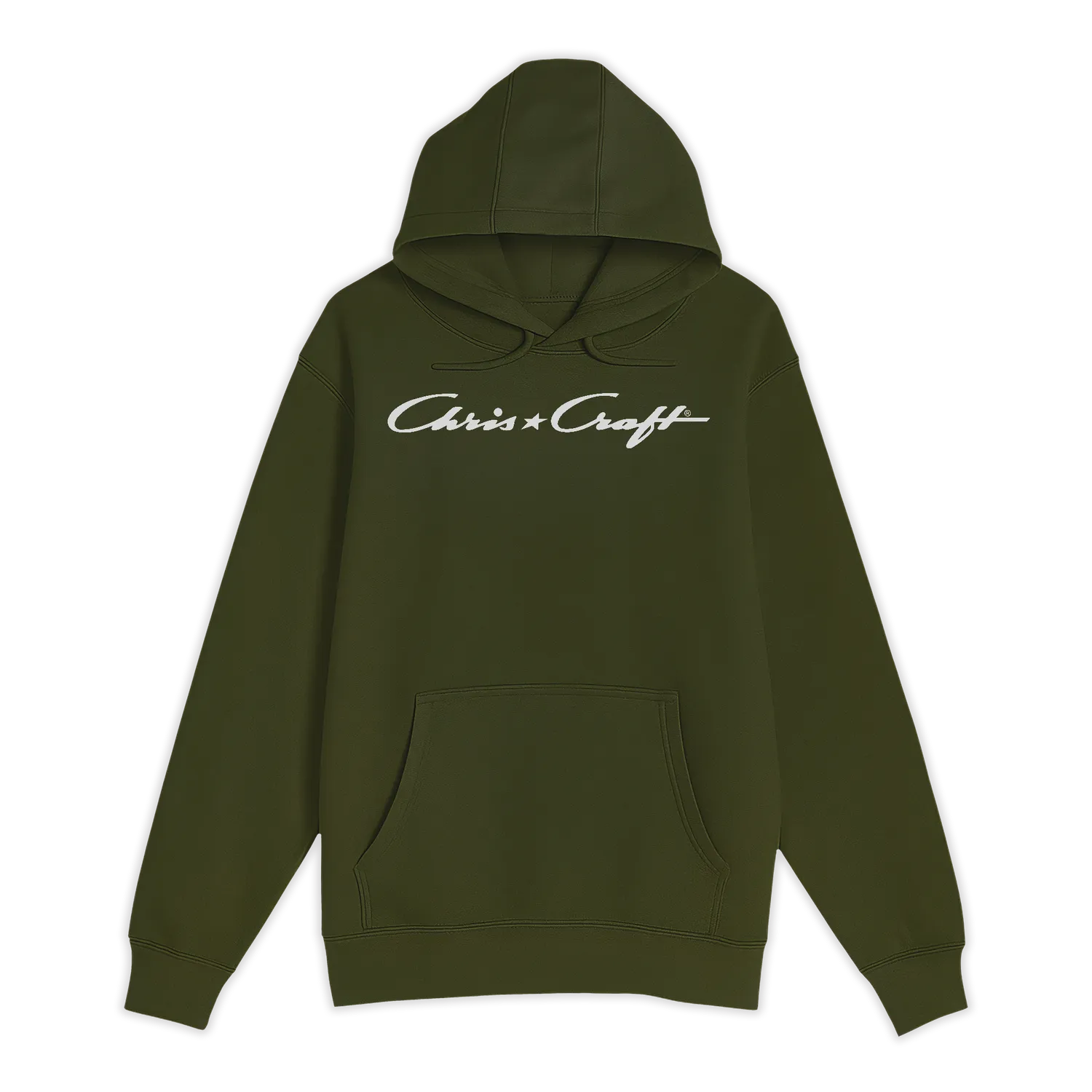 Chris Craft Flagship herrehættetrøje sort fleece
