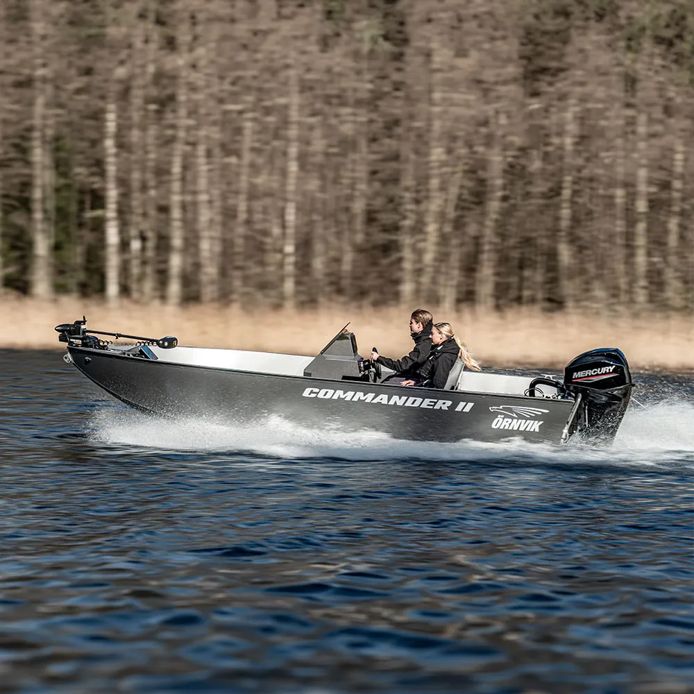 Ørnvik Commander II båd – stabil plastbåd