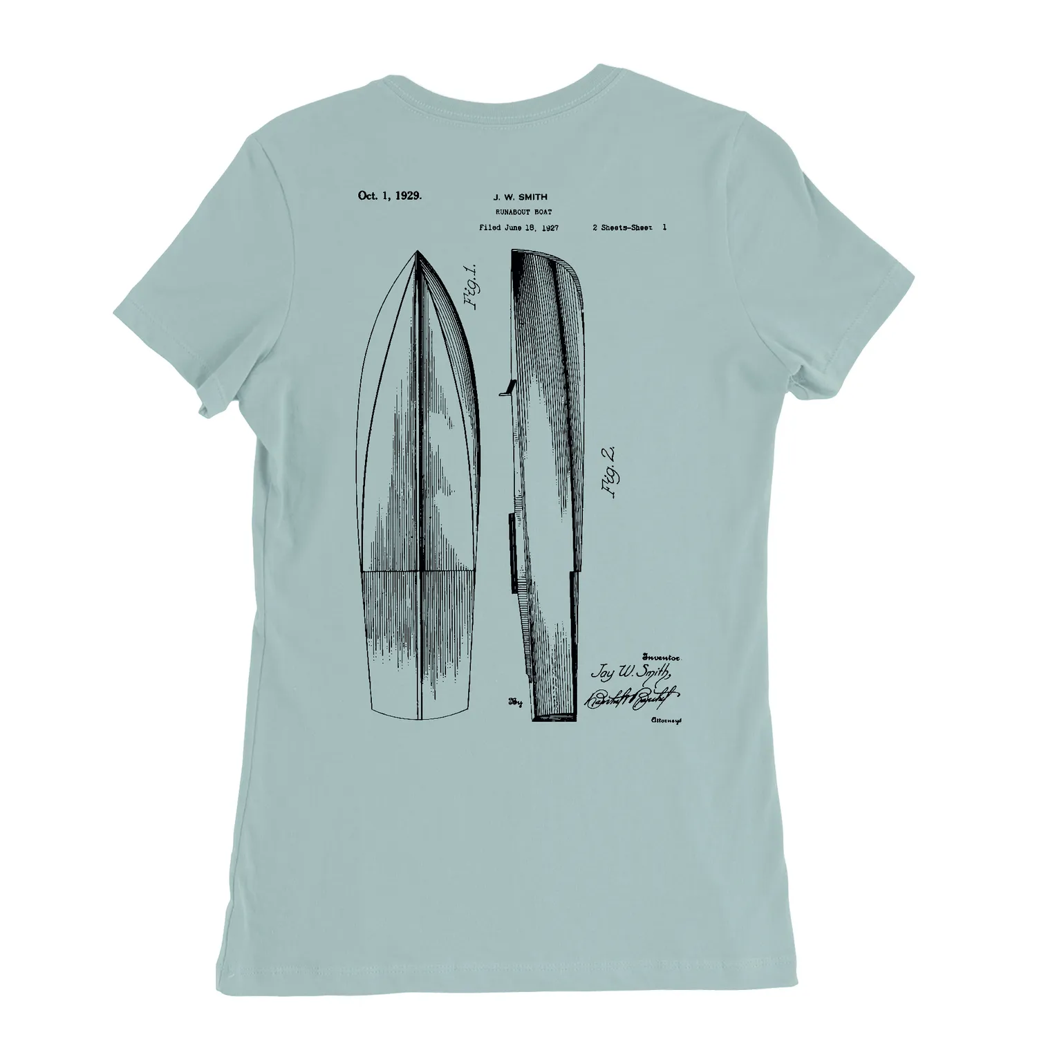 Chris Craft The Blueprint T-shirt dame sort bomuld