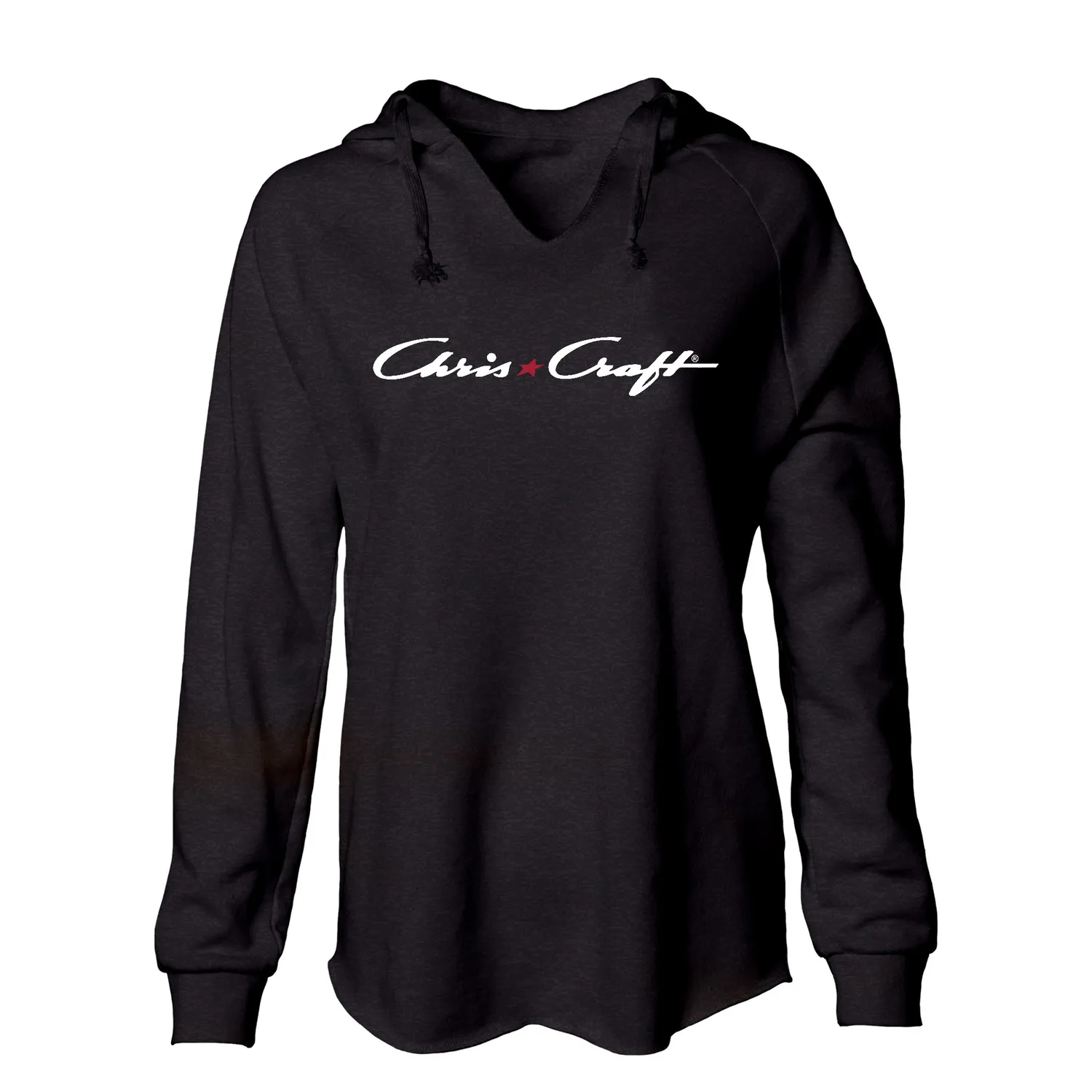 Chris Craft Acclaim hoodie til damer sort bomuld